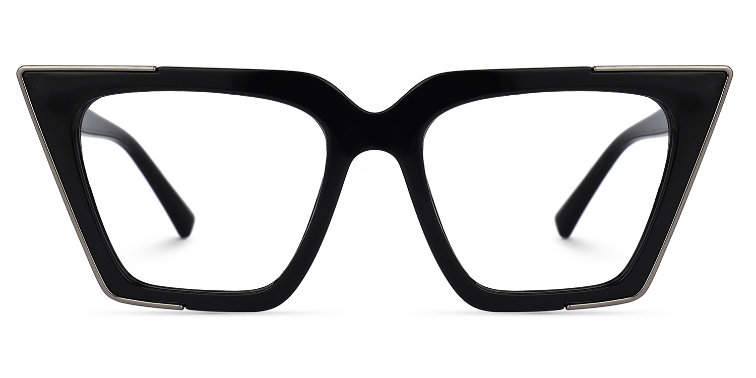 Corcino Cateye Black Glasses | ZEELOOL Canada0