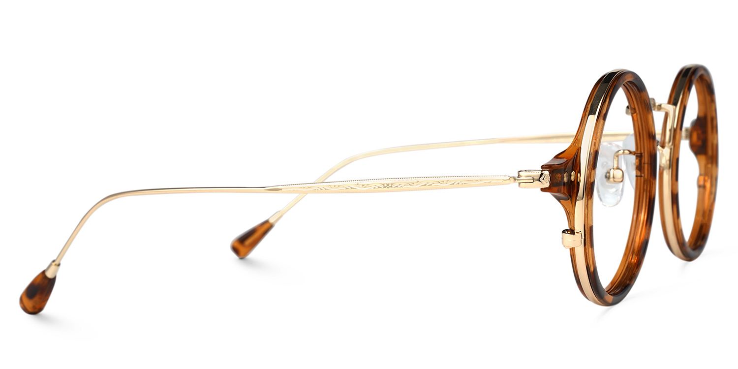 Ortiz Round Tortoise Glasses | ZEELOOL Canada3