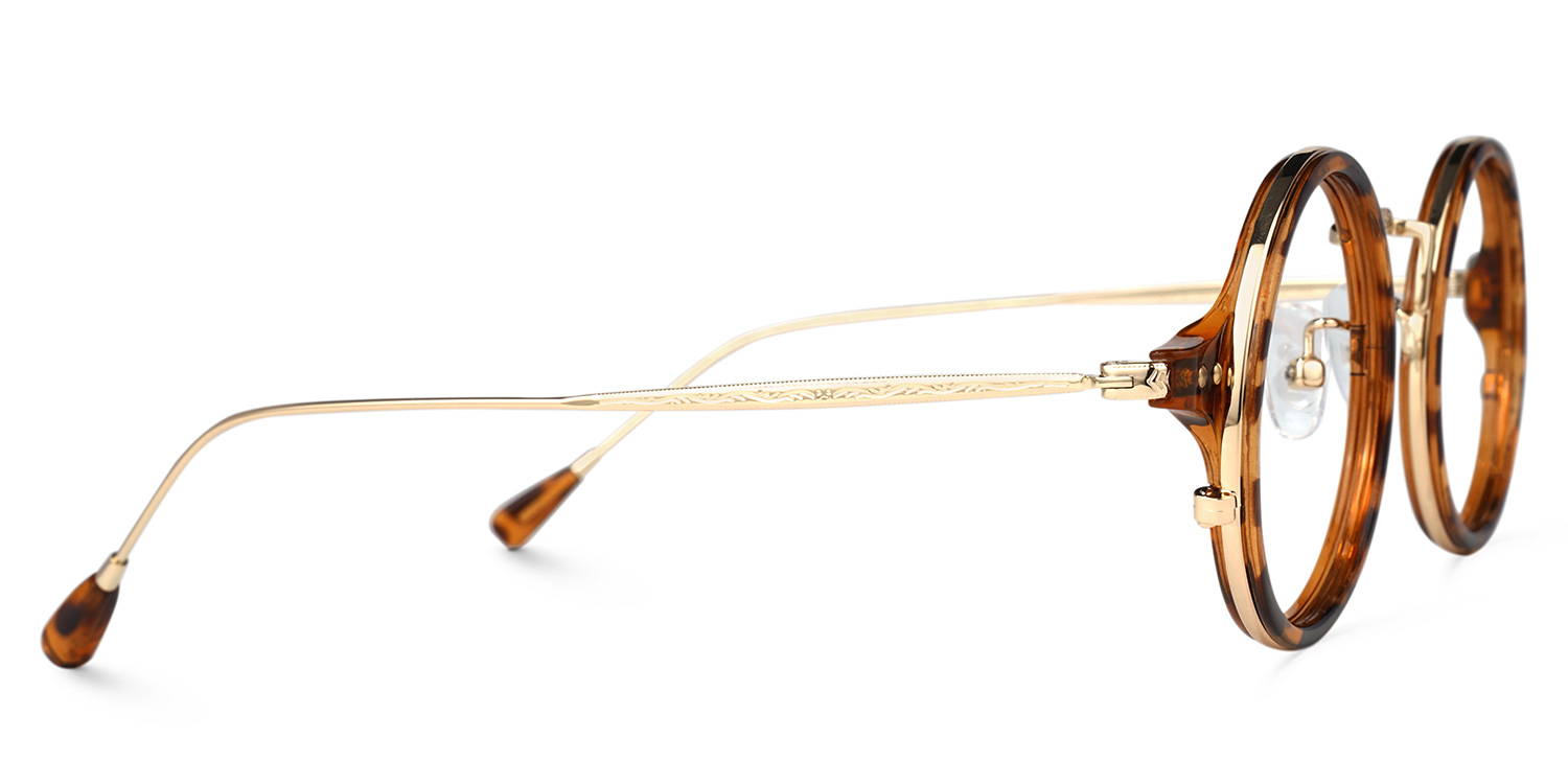 Ortiz Round Tortoise Glasses | ZEELOOL Canada3