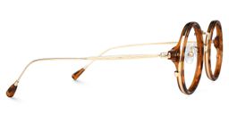 Ortiz Round Tortoise Glasses3