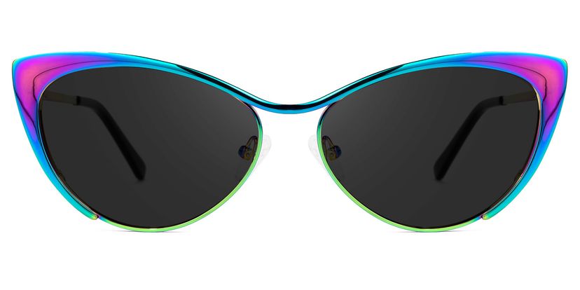 Ellen Iridescent Cat eye Sunglasses