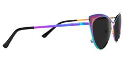 Ellen Cateye Iridescent Sunglasses2