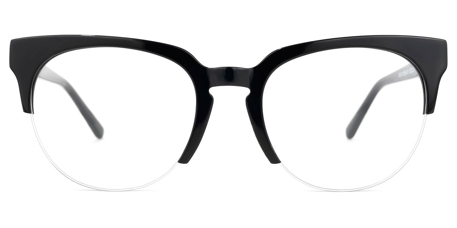 Coulter Browline Black Glasses | ZEELOOL Canada0