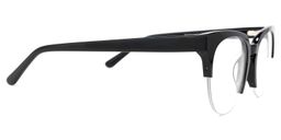 Coulter Browline Black Glasses3