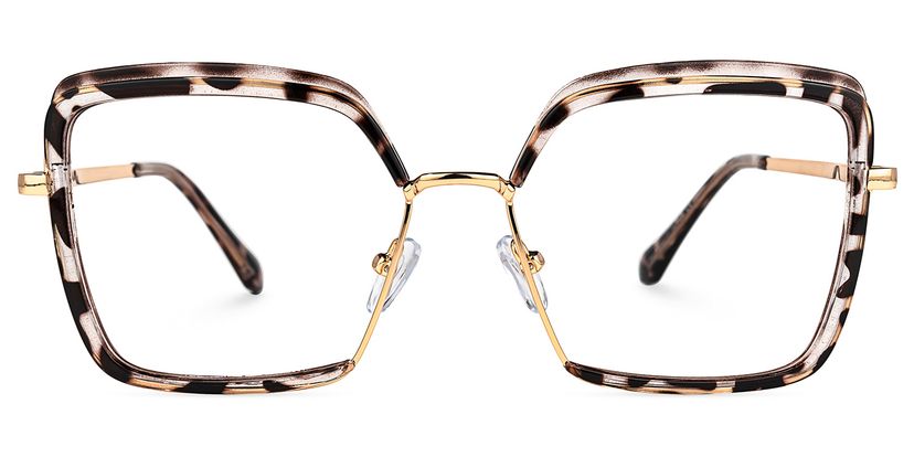 Cordaro Square Clear Tortoise Shell Glasses