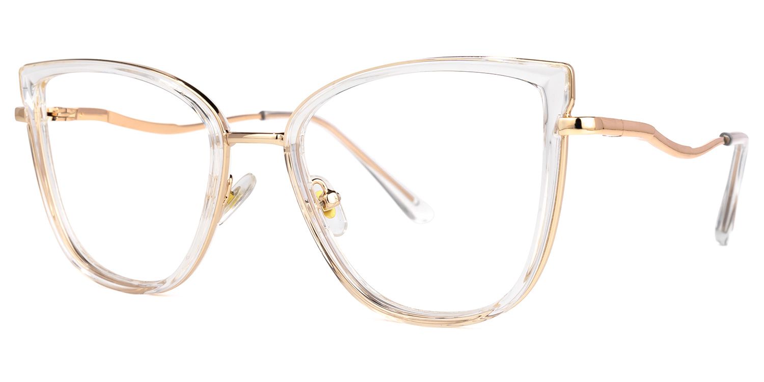 Adiiel Cateye Clear Glasses | ZEELOOL Canada1