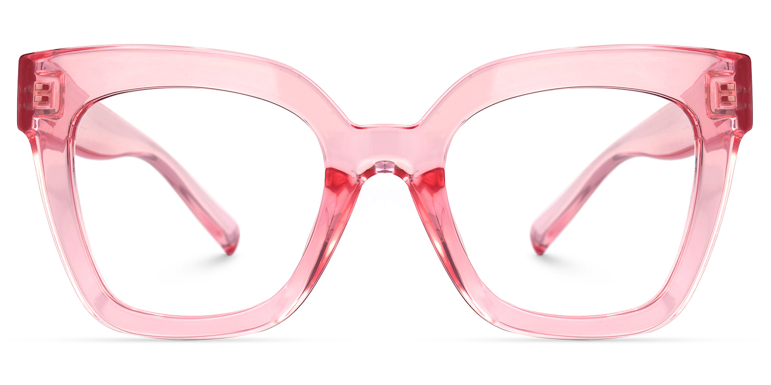 Malcolm Square Pink Glasses good-img
