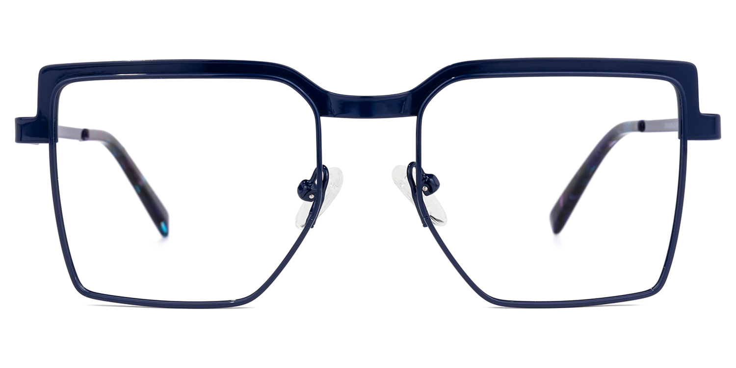 Jubilee Square Dark-Blue Glasses | ZEELOOL Canada0