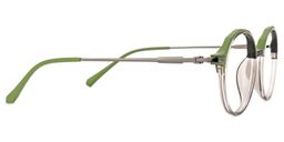 Meyko Round Green Glasses2