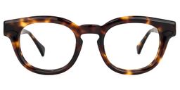 Luanda Oval Tortoise Glasses0