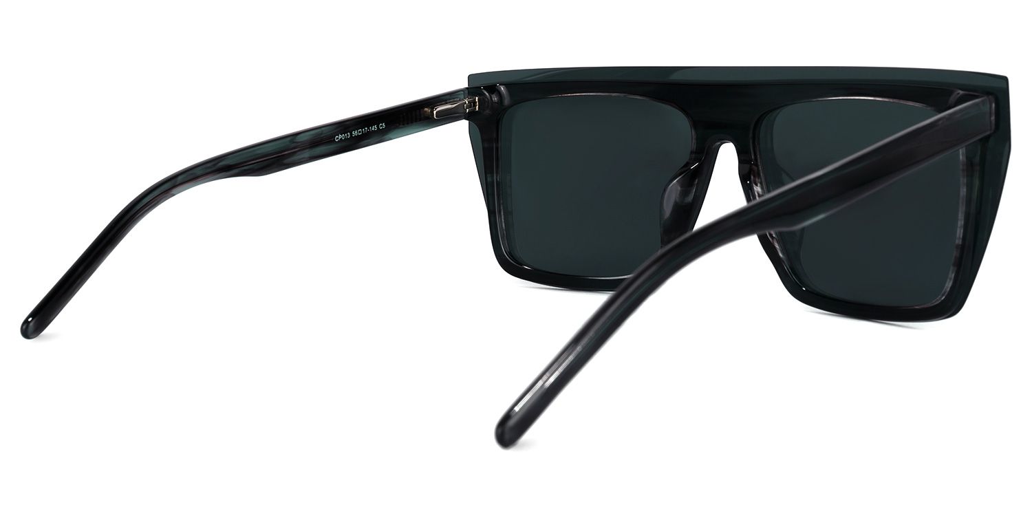 Kenya Square Gray Glasses | ZEELOOL Canada3