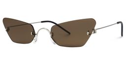 Mathis Cateye Brown Sunglasses1