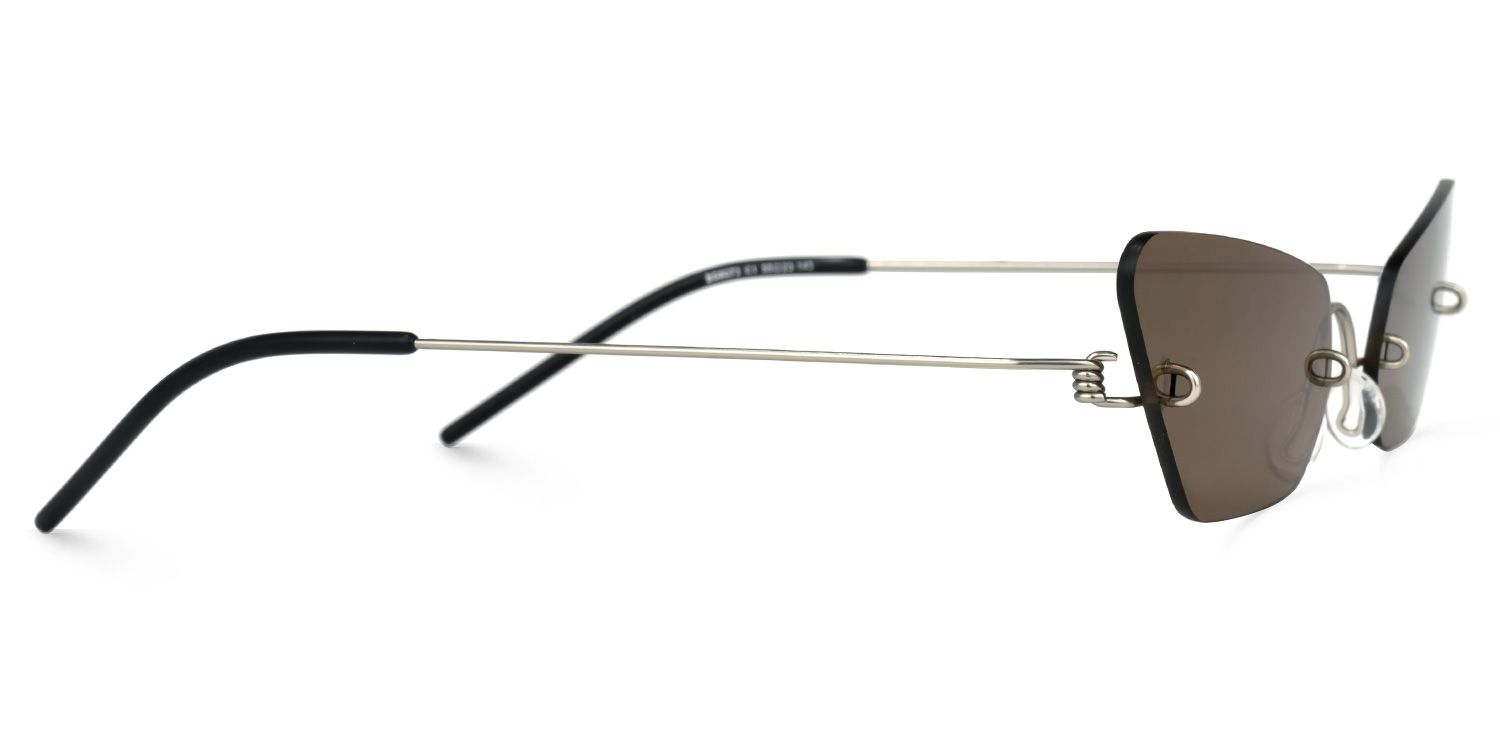 Mathis Cateye Brown Sunglasses | ZEELOOL Canada3