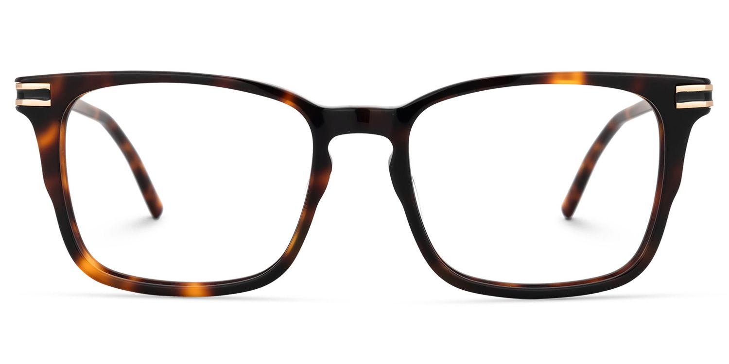 Kornelia Square Tortoise Glasses | ZEELOOL Canada0
