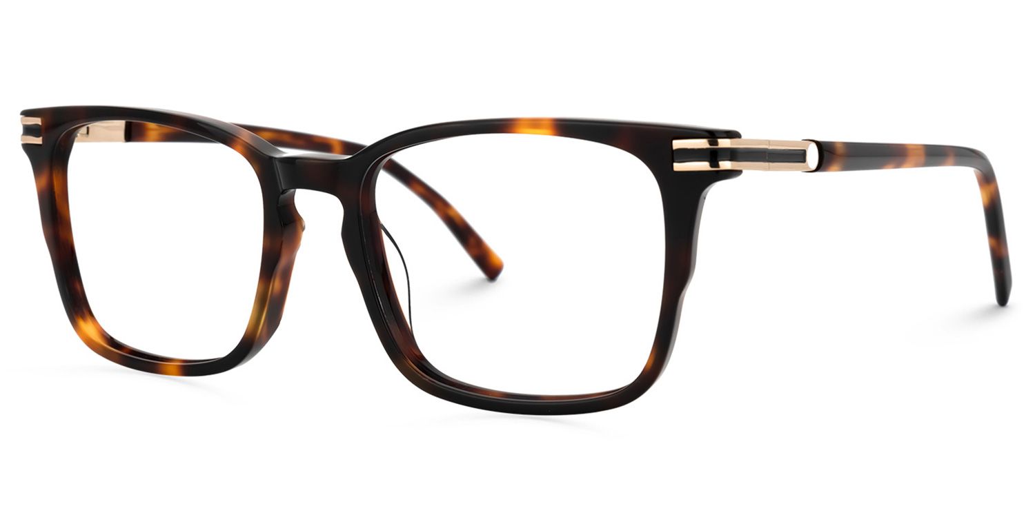 Kornelia Square Tortoise Glasses | ZEELOOL Canada1