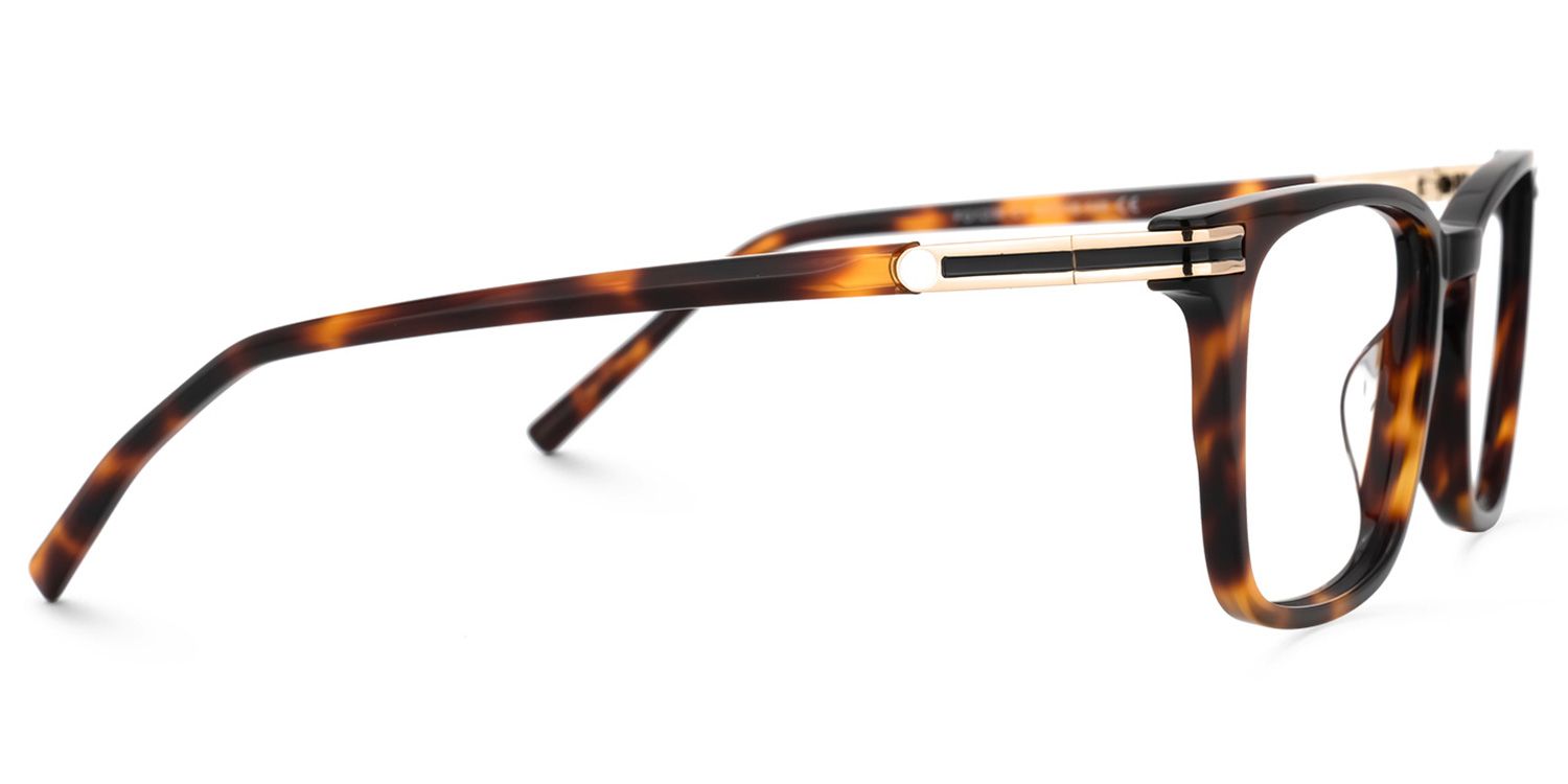 Kornelia Square Tortoise Glasses | ZEELOOL Canada3