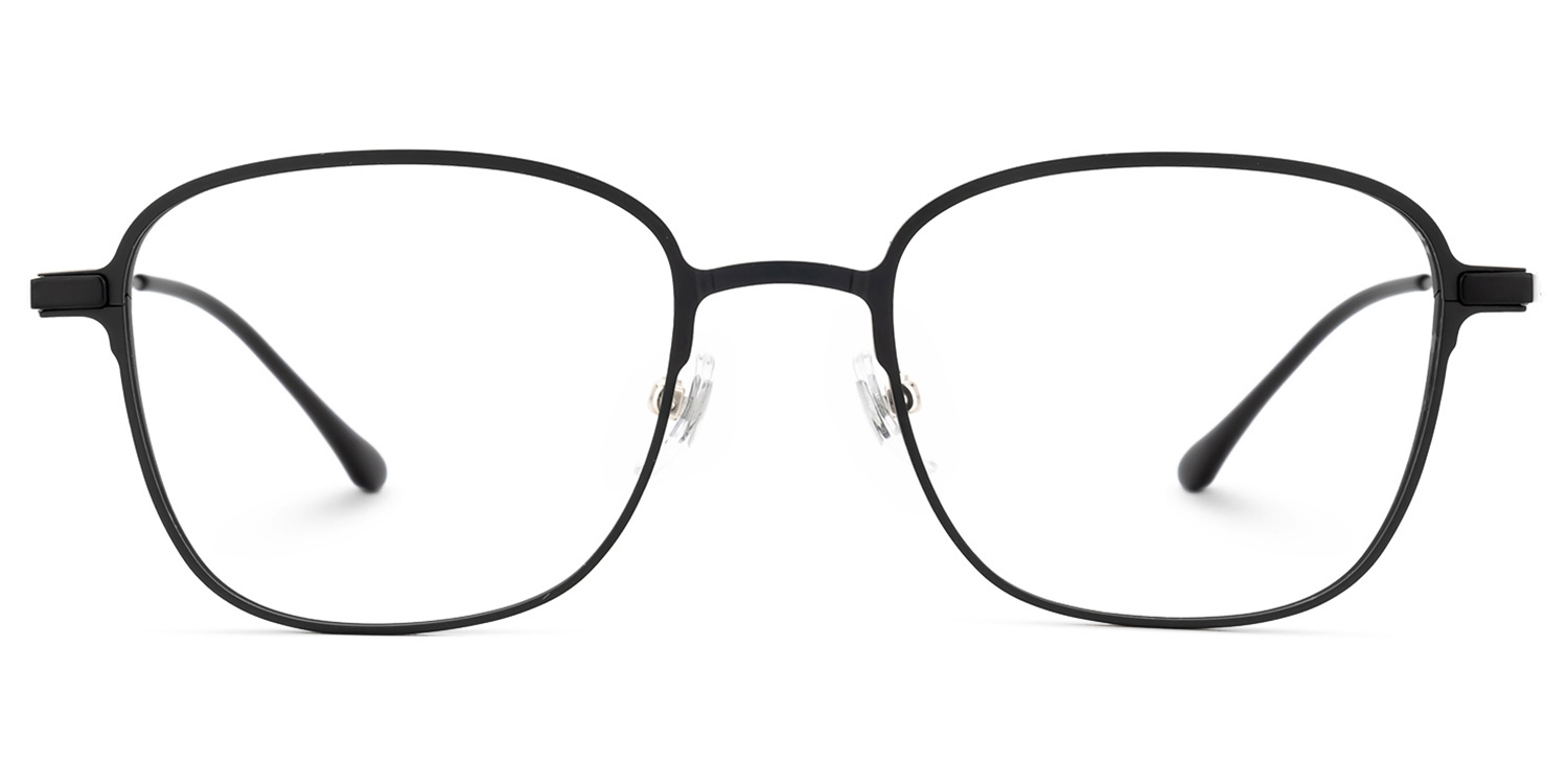 Myrna Square Black Glasses | ZEELOOL Canada0