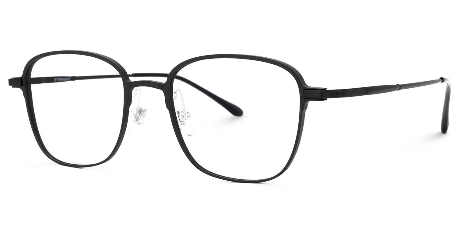 Myrna Square Black Glasses1