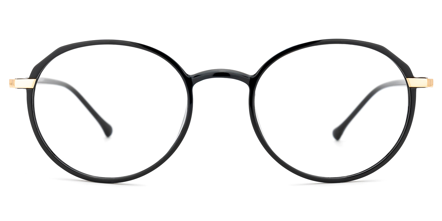 Billy Round Black Glasses | ZEELOOL Canada0
