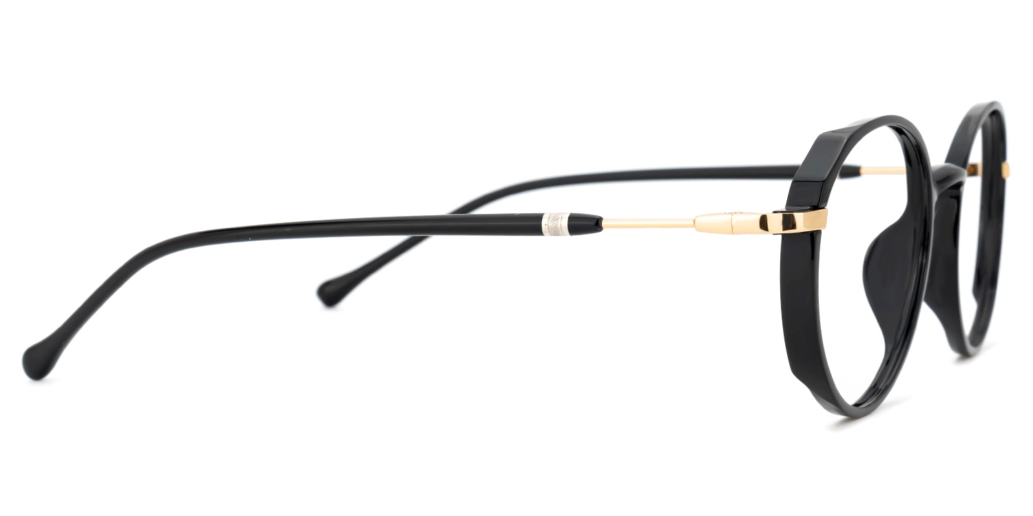 Billy Round Black Glasses | ZEELOOL Canada2