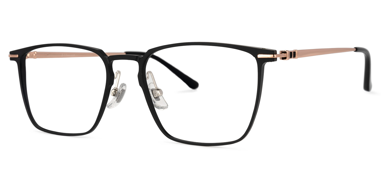 Ramirez Square Black Glasses | ZEELOOL Canada1
