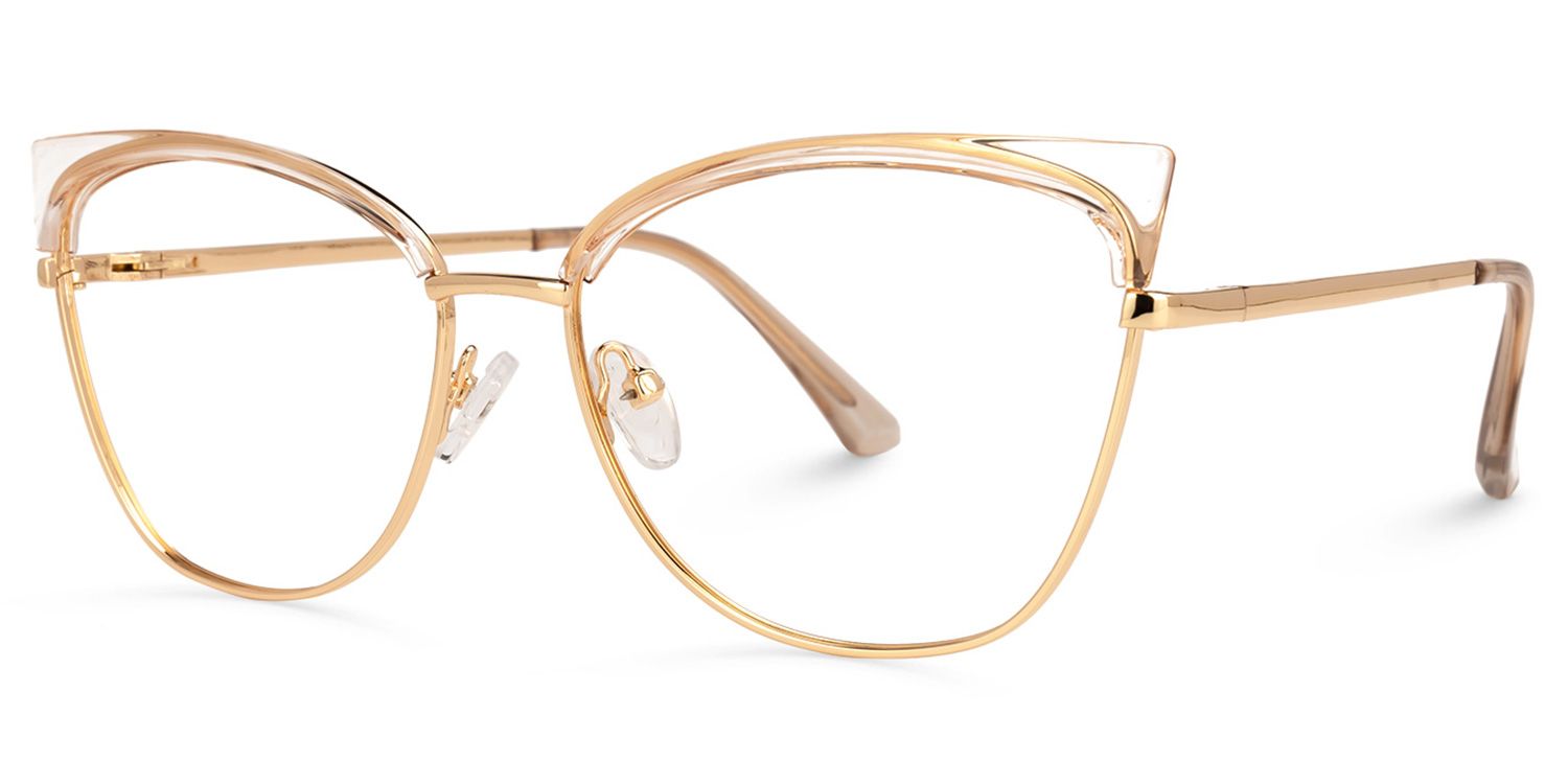 Whaley Cateye Clear Glasses | ZEELOOL Canada1