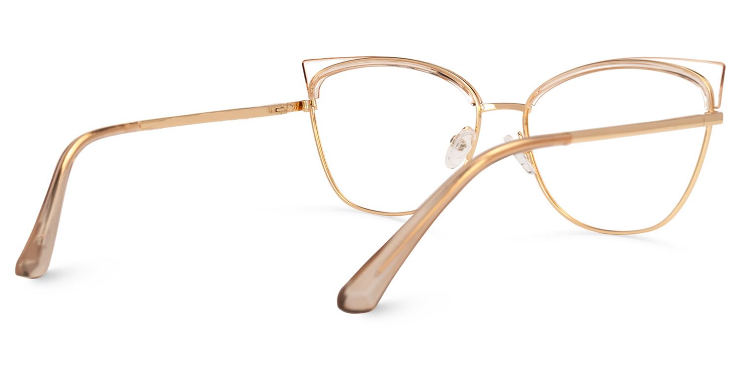 Whaley Cateye Clear Glasses | ZEELOOL Canada3
