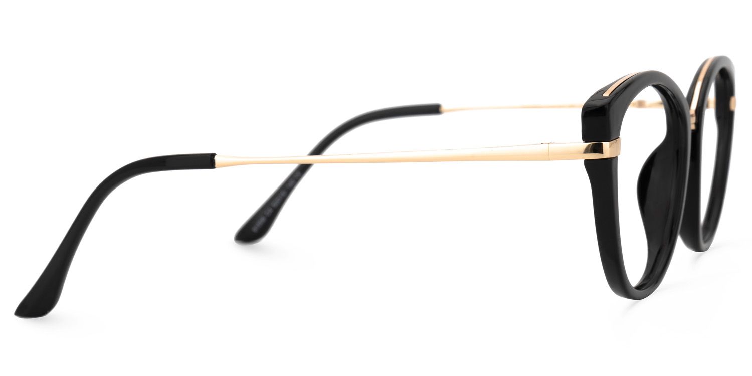 Peden Cateye Black Glasses | ZEELOOL Canada2