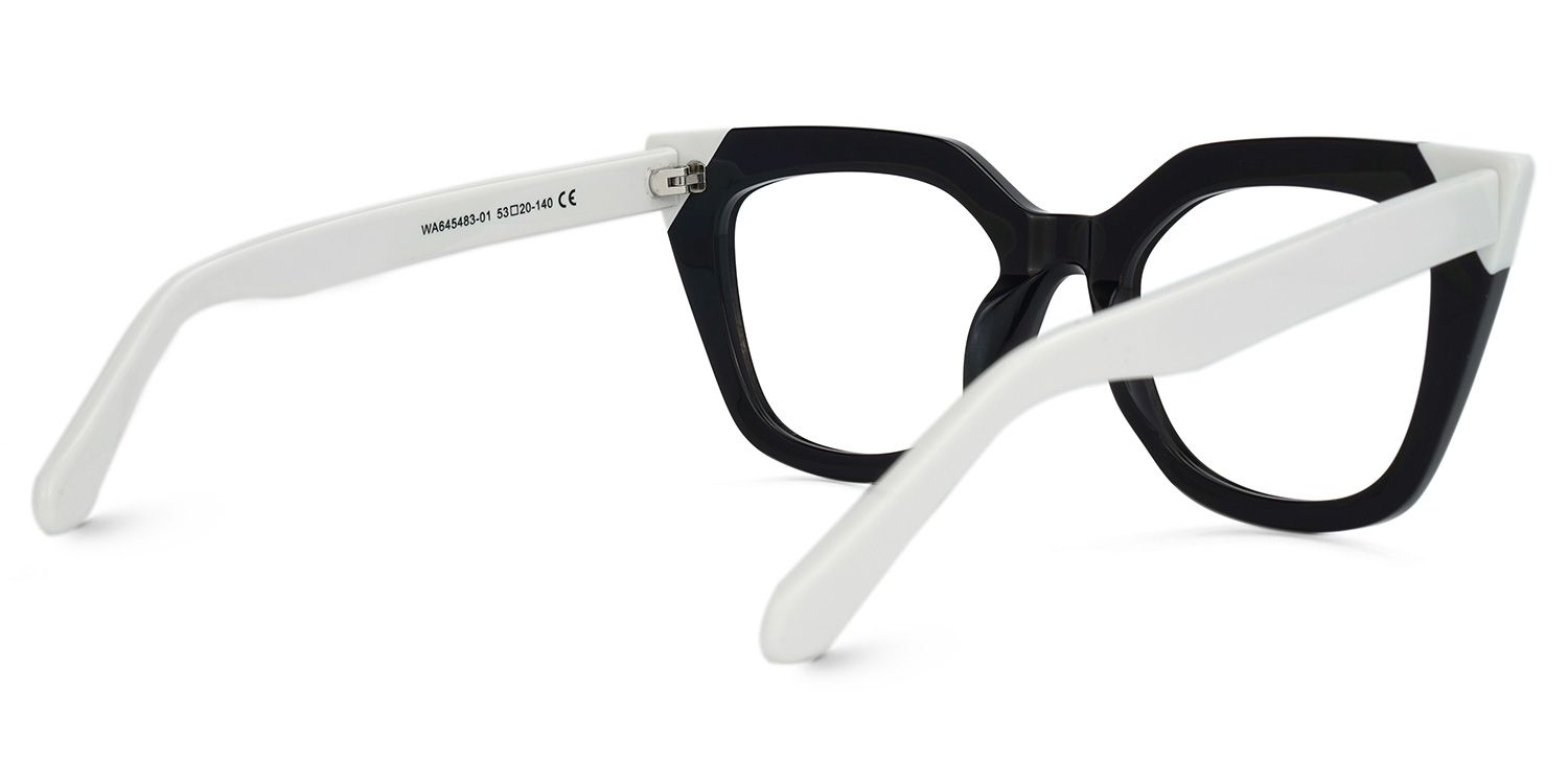 Debnath Cateye Black Glasses | ZEELOOL Canada3