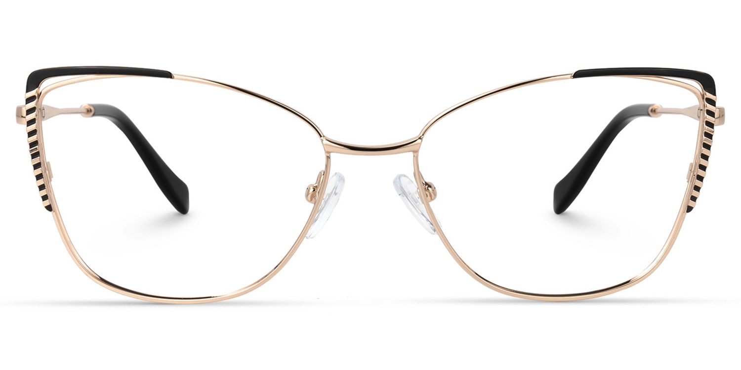 Marett Cateye Black Glasses | ZEELOOL Canada0