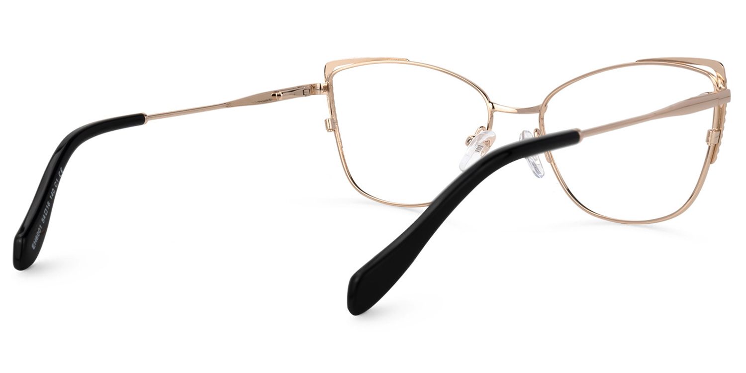 Marett Cateye Black Glasses | ZEELOOL Canada3