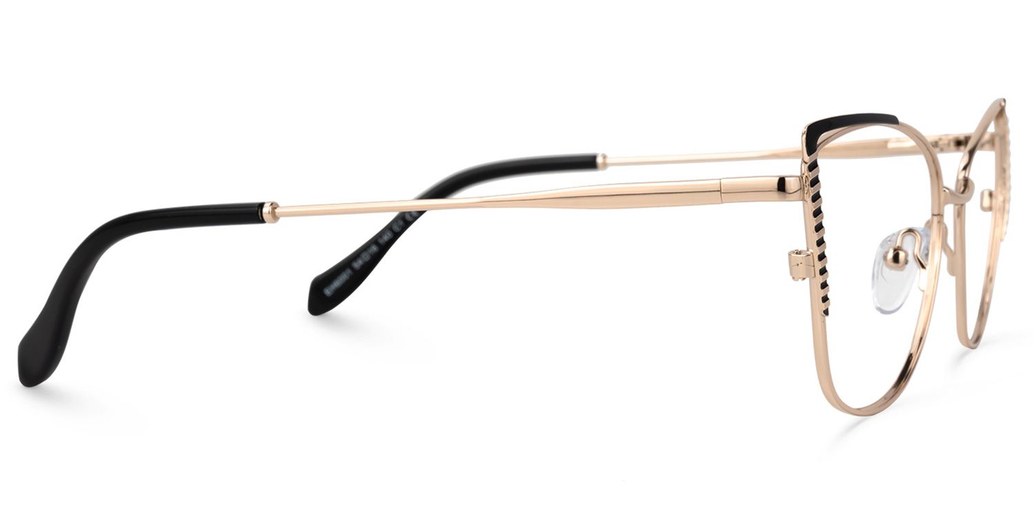 Marett Cateye Black Glasses | ZEELOOL Canada2