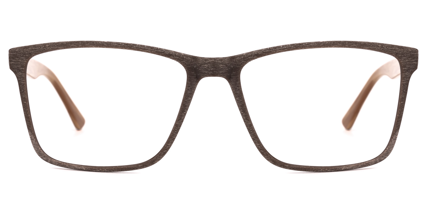 Nahomi Square Brown Glasses | ZEELOOL Canada0