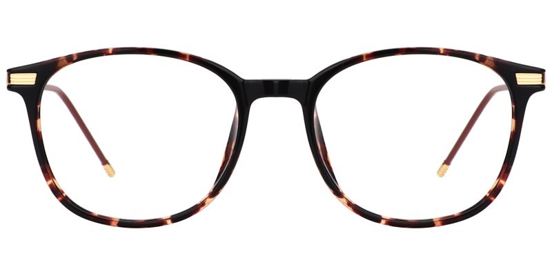 Greene Square Tortoise Frame Glasses | Zeelool Optical2