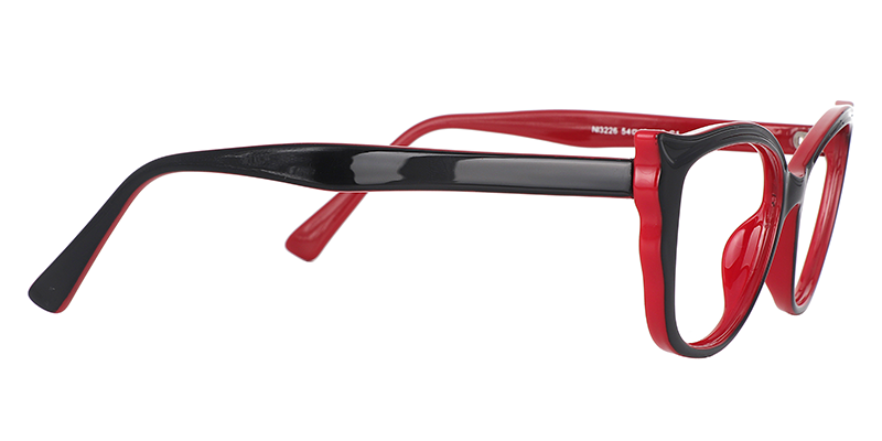 Angel's Wing Black Glasses | ZEELOOL Canada4