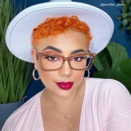 Newell Rectangle Brown Glasses5