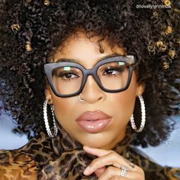 Malcolm Square Black Glasses9