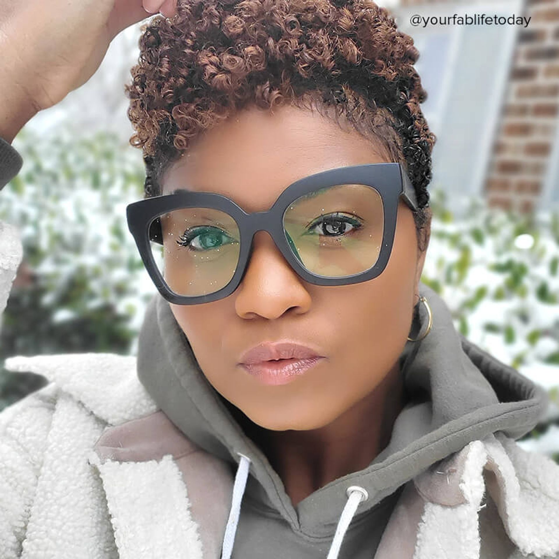 Malcolm Square Matte Black Glasses with Prescription8