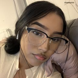 Wren Browline Black-Gold Glasses9