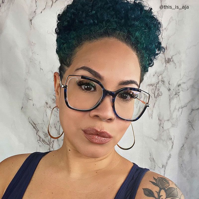 Tuyen Square Blue-Tortoise Glasses | ZEELOOL Canada6