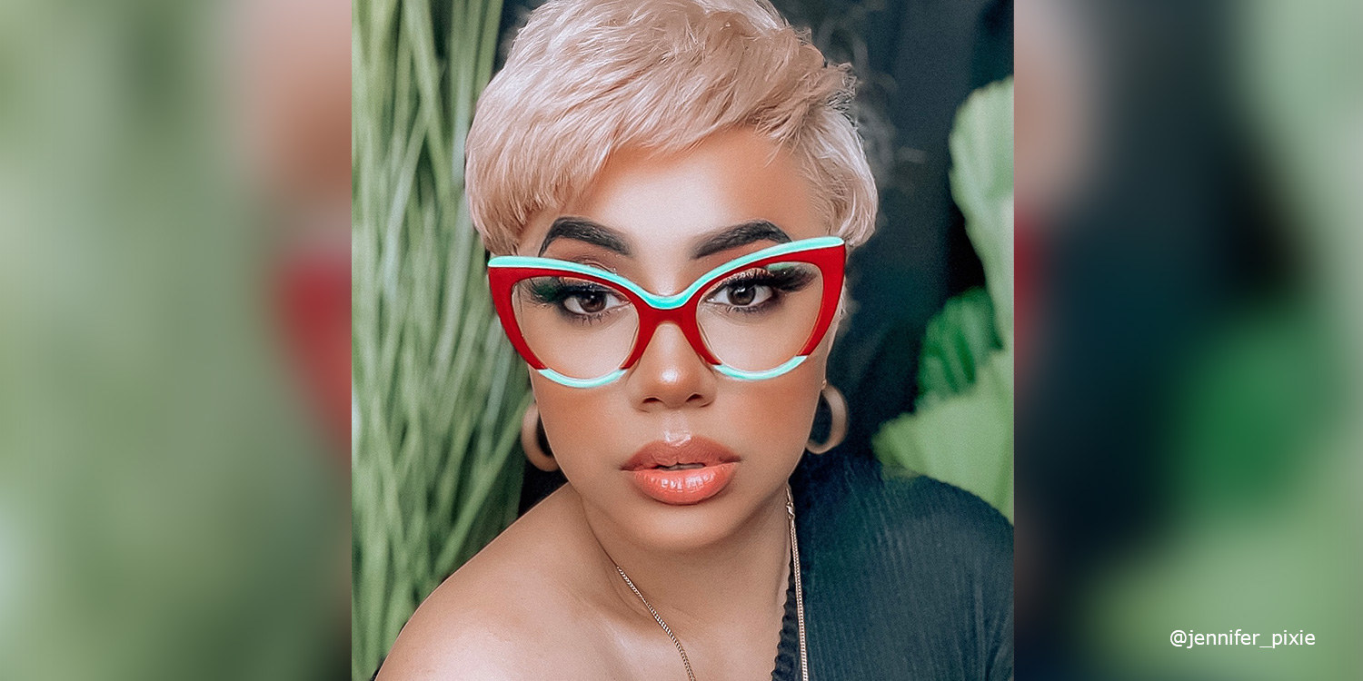 Claudette Cat Eye Burgundy Glasses | ZEELOOL Canada2