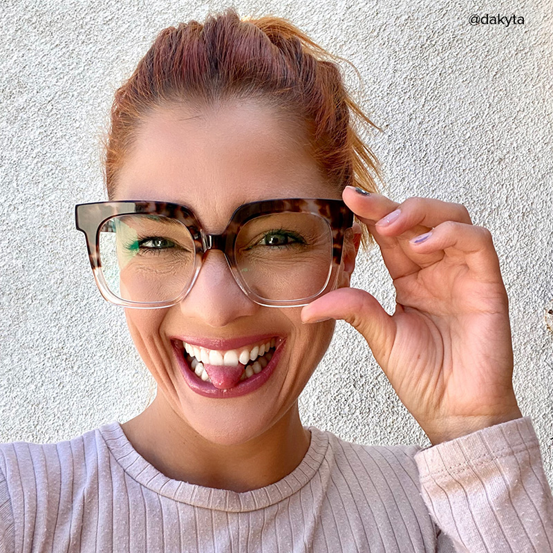 Dexter Square Light-Tortoise Glasses | ZEELOOL Canada5