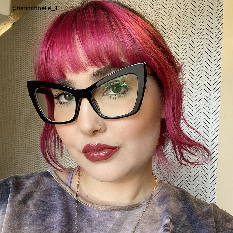 Driscoll Cateye Black Glasses6