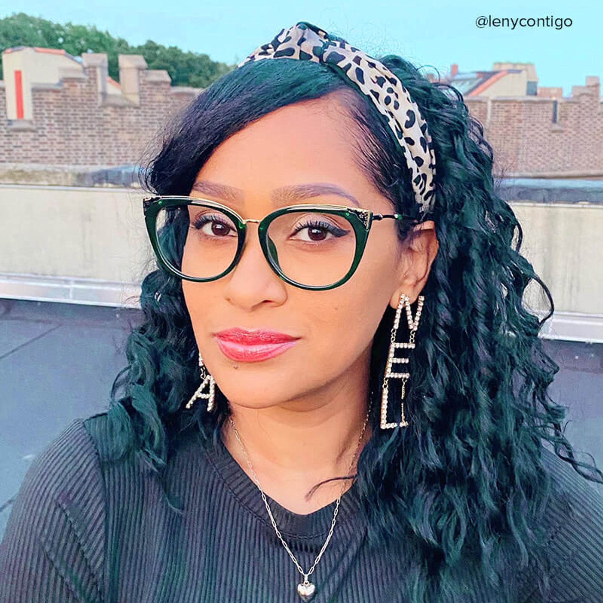 Dalton Cat Eye Dark Green Frame Glasses | ZEELOOL Canada11