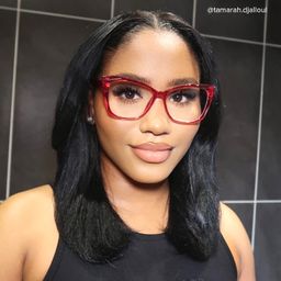 Farris Cat eye Red Glasses9