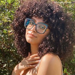 Brenda Square Dark-Green Glasses5