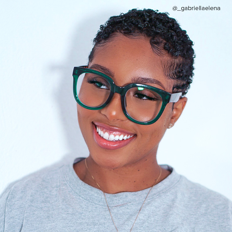 Harrell Square Dark-Green Glasses9