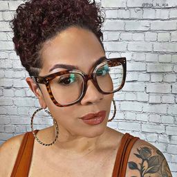 Ebony Square Tortoise Glasses6