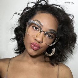 Denis Cat Eye Light Tortoise Glasses6