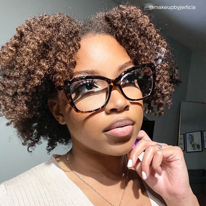 Edna Cat-eye Yellow-Tortoise Eyeglasses and Glasses Frames7